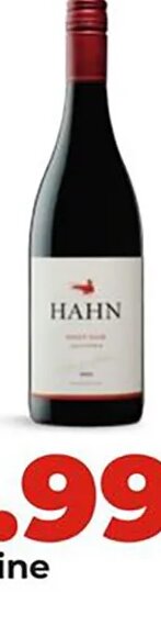 Hahn wine at Hy-Vee