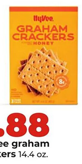 Hy-Vee graham crackers at Hy-Vee