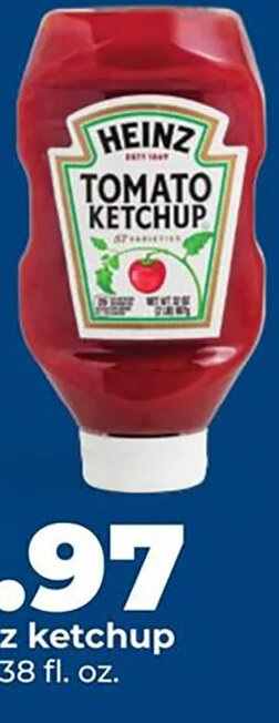 Heinz ketchup at Hy-Vee