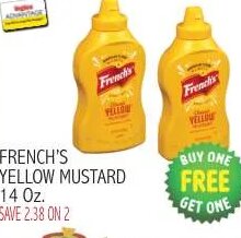 FRENCH'S YELLOW MUSTARD