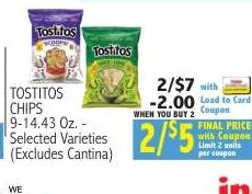 TOSTITOS CHIPS