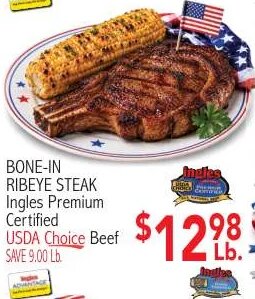 Bone-In Ribeye Steak at Ingles Markets
