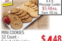 Mini Cookies at Ingles Markets