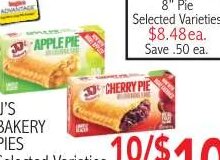 JJ'S BAKERY PIES