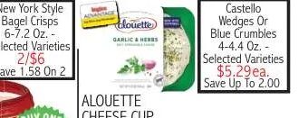 Castello Wedges Or Blue Crumbles