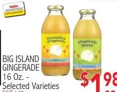 BIG ISLAND GINGERADE
