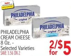 Philadelphia Cream Cheese at Ingles Markets
