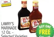 LAWRY'S MARINADE