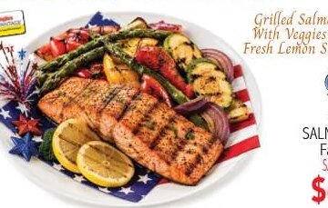 Fresh Salmon Fillet at Ingles Markets