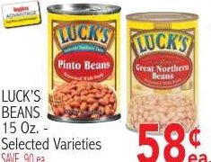 LUCK'S BEANS