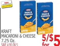 Kraft Macaroni & Cheese at Ingles Markets