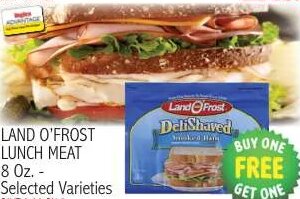 LAND O'FROST LUNCH MEAT