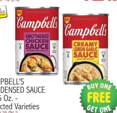 CAMPBELL'S CONDENSED SAUCE