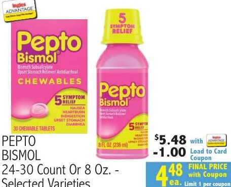 PEPTO BISMOL