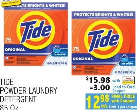 Tide Powder Laundry Detergent at Ingles Markets