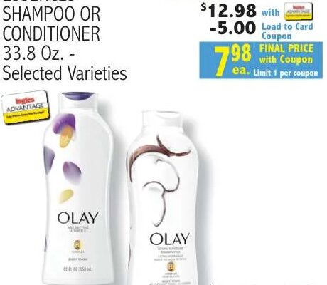 SHAMPOO OR CONDITIONER