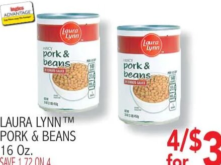 Laura Lynn™ Pork & Beans at Ingles Markets