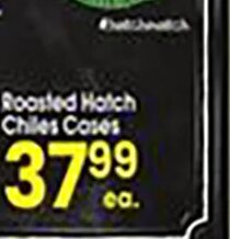 Roasted Hatch Chiles Cases