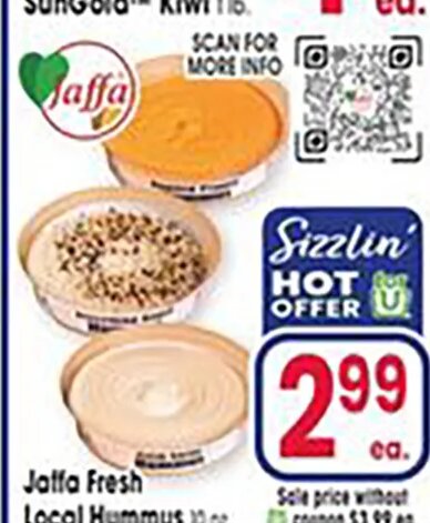 Jaffa Fresh Local Hummus