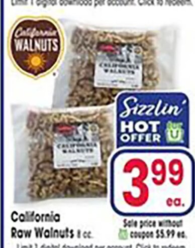 California Raw Walnuts