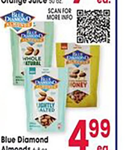 Blue Diamond Almonds