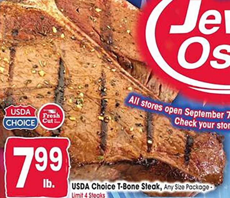 USDA Choice T-Bone Steak