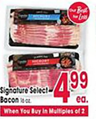 Signature Select Bacon at Jewel-Osco