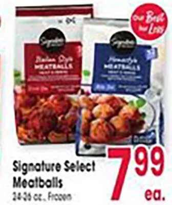Signature Select Meatballs