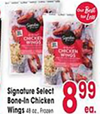 Signature Select Bone-In Chicken Wings at Jewel-Osco