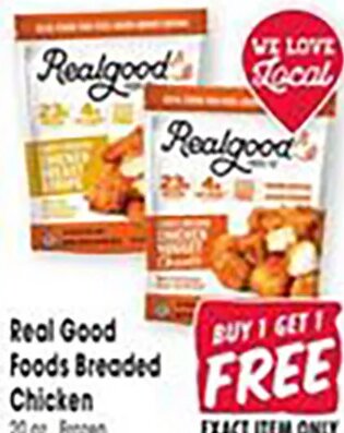 Real Good Foods Breaded Chicken