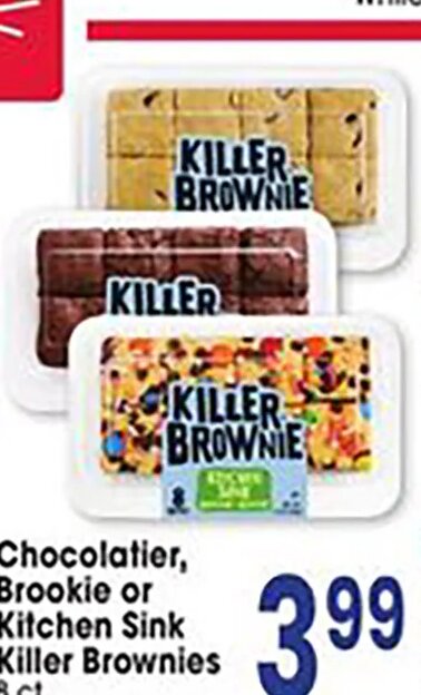 Chocolatier, Brookie or Kitchen Sink Killer Brownies