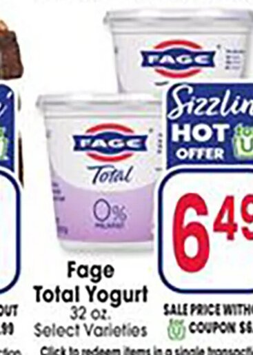 Fage Total Yogurt at Jewel-Osco