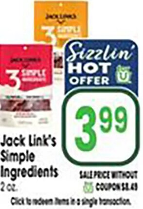 Jack Link's Simple Ingredients