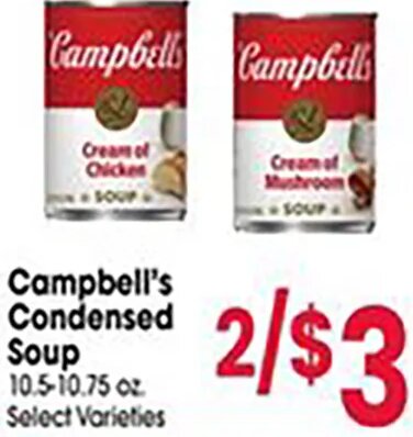 Campbell's Condensed Soup at Jewel-Osco