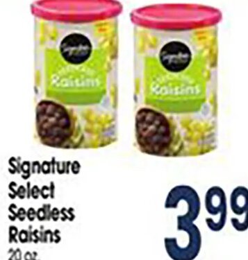 Signature Select Seedless Raisins