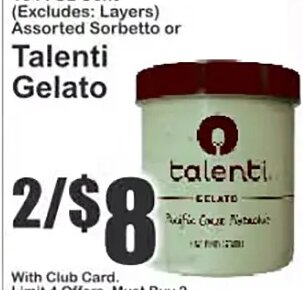 Talenti Gelato