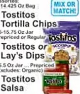 Tostitos or Lay's Dips