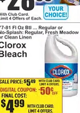 Clorox Bleach