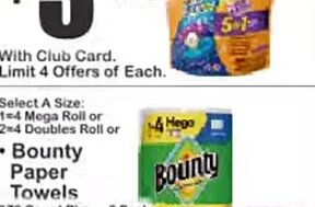 Bounty Paper Towels