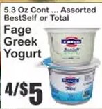 Fage Greek Yogurt at Key Food