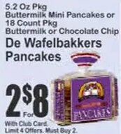 De Wafelbakkers Pancakes at Key Food