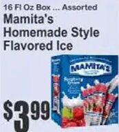 Mamita's Homemade Style Flavored Ice