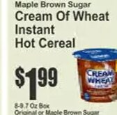 Cream of Wheat Instant Hot Cereal at Key Food