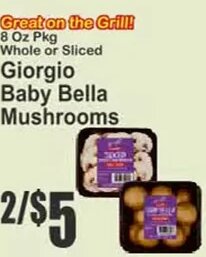 Giorgio Baby Bella Mushrooms