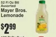 Mayer Bros. Lemonade