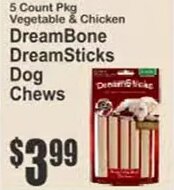 DreamBone Dog Chews at Key Food