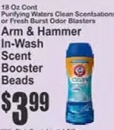 Arm & Hammer In-Wash Scent Booster Beads