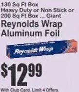 Reynolds Wrap Aluminum Foil