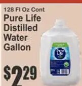 Pure Life Water Gallon at Key Food