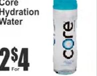 Core Hydration Water at Key Food